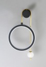 Бра CORIDA AP25W LED BLACK/GOLD