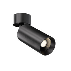 Фото ST171.402.01 Светильник потолочный Черный GU10 1*50W IP20 D52xH130 220V Без ламп Накладные светильники