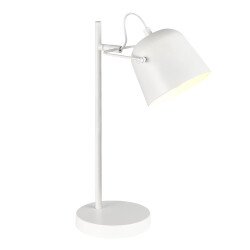 Фото SLE1805-504-01 Прикроватная лампа Белый/Белый E27 1*40W BLANK