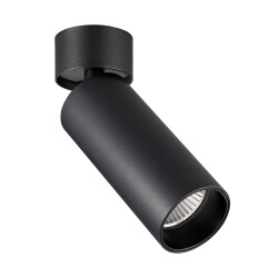 Фото ST171.432.07 Светильник потолочный Черный LED 1*7W 2700K 560Lm Ra>90 60° IP20 D52xH130 220-240VV Накладные светильники