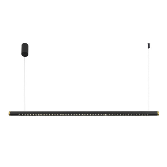 Фото SL6238.403.01 Светильник подвесной ST-Luce черный/черный,латунь LED 1*20W 4000K ПАРИЛЛА