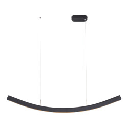 Фото SL6232.403.01 Светильник подвесной ST-Luce Черный/Черный LED 1*20W 4000K HARMONY