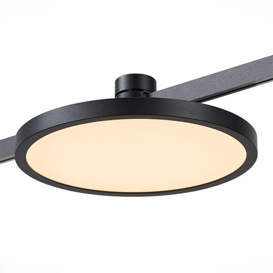 Фото ST818.446.12 Магнитный трековый светильник FARM Черный LED 1*10W 4000K 500Lm Ra80 120 IP20 D168xH54 FARM