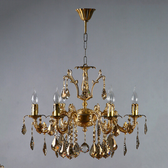 Фото 2118/6 AB Honey Leaf Люстра