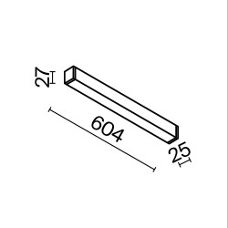 Фото Трековый светильник Technical TR080-4-20WTW-B
