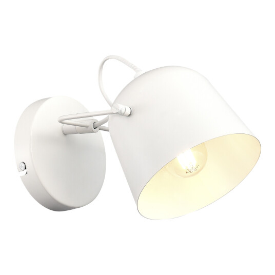 Фото SLE1805-501-01 Светильник настенный Белый/Белый E27 1*40W BLANK