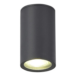 Фото SL9010.712.01 Светильник уличный потолочный ST-Luce серый GU10 1*50W TUBO