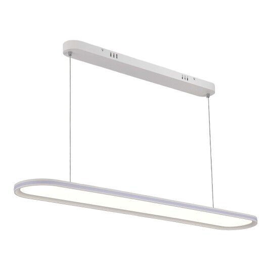 Фото ST615.543.68 Светильник подвесной Белый LED 2*56+12W 4000K 5 780Lm Ra>80  IP20 L1 200xW150xH35 180-2 Подвесные светильники