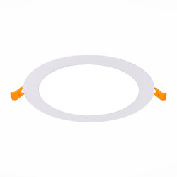 Фото ST209.548.12 Св-к встр. Белый LED 1*12W 4000K 816Lm Ra80 110° IP20 D170xH8 90-265V Встраиваемые светильники