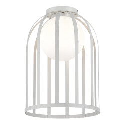 Фото SL6129.502.01 Светильник потолочный ST-Luce Белый/Белый E27 1*60W НОРДИК