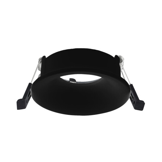 Фото ST263.408.01 Св-к встр. Черный GU10 1*50W IP20 L85xW85xH30 220V Без ламп, Патрон GU10 приобретается Встраиваемые светильники