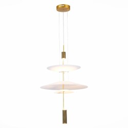 Фото SL6101.213.01 Люстра подвесная ST-Luce Золотистый/Белый LED 1*15W 3000K ИСОЛА