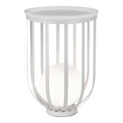 Фото utsenka-SL6129.504.01 Светильник настольный ST-Luce Белый/Белый E27 1*60W НОРДИК