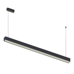 Фото ST612.443.32 Светильник подвесной Черный LED 1*35W 4000K 1 340Lm Ra>80 120° IP20 L1 120xW50xH60 180- Подвесные светильники