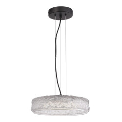 Фото SL6143.403.01 Светильник подвесной ST-Luce черный/прозрачный LED 1*15W 4000K АНТИК