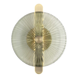 Фото SL6141.321.01 Светильник настенный ST-Luce бронза/зелёный LED 1*11W 4000K АЗИО