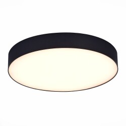 Фото ST606.432.36 Светильник потолочный Черный LED 1*36W 3000K 3 240Lm Ra>90 120° IP20 D300xH55 180-240V Накладные светильники