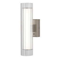 Фото SL2010.101.01 Светильник настенный ST-Luce Никель/Белый, Прозрачный LED 1*7W 3000K/4000K ЭНФИС