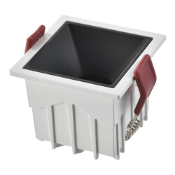 Фото ST757.438.10S Св-к встр. Белый LED 1*10W 60° IP20 L65xW65xH52 85-265V В комплекте Встраиваемые светильники