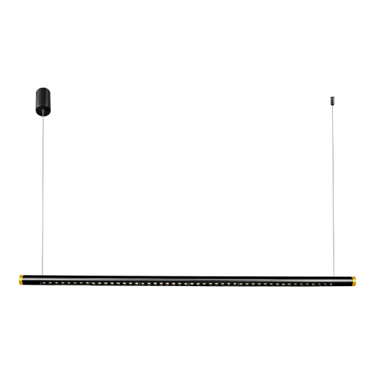 Фото SL6238.413.01 Светильник подвесной ST-Luce черный/черный,латунь LED 1*28W 4000K ПАРИЛЛА