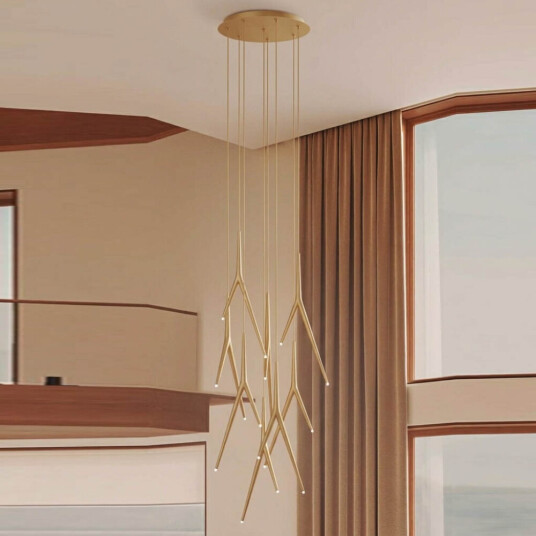 Фото 9368+9229 (8L) Подвесная люстра ARRECIFE