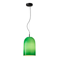 Фото SL2001.413.01 Светильник подвесной ST-Luce Черный/Зеленый E27 1*60W МИЛО