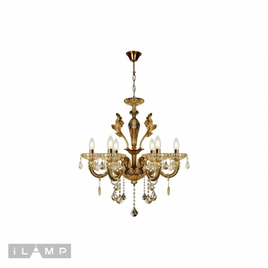 Фото Подвесная люстра iLamp Asia 81069-6 BR