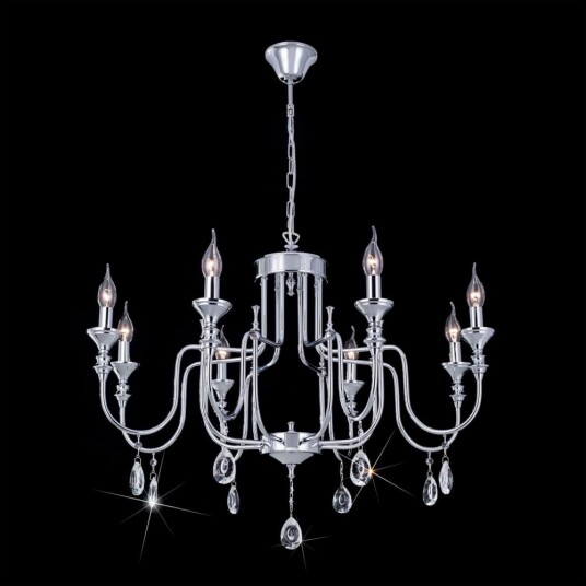 Фото CL437181 Рига Хром Св-к Люстра
