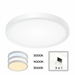 Фото CL738240V Бейсик Белый Св-к Накл. LED 24W*Мульти