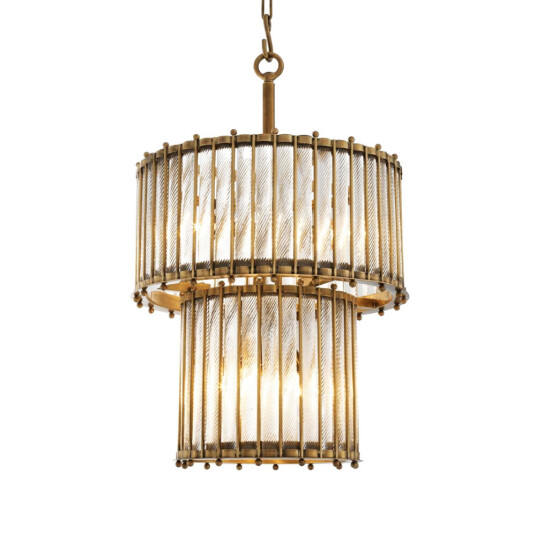 Фото Люстра Tiziano 6 brass