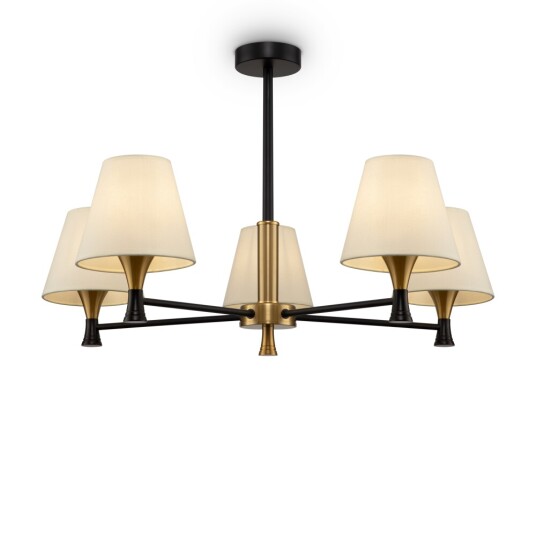 Фото Люстра Freya FR5098PL-05BBS