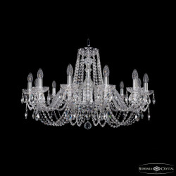 Фото Люстра хрустальная 1402/12/300 Ni