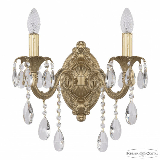 Фото Бра хрустальные AL7901B10/2/175 B AG Bohemia Ivele Crystal