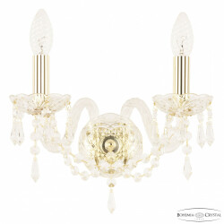 Фото Бра хрустальные 104B/2/141 G Bohemia Ivele Crystal
