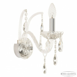 Фото Бра хрустальные 105B/1/165 Ni Bohemia Ivele Crystal