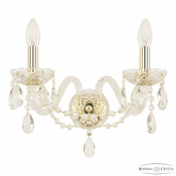Фото Бра хрустальные 116B/2/165 G Bohemia Ivele Crystal