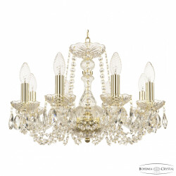 Фото Люстра хрустальная 119/8/165 G Bohemia Ivele Crystal