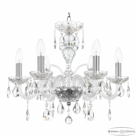 Фото Люстра хрустальная 118/6/165 Ni Bohemia Ivele Crystal