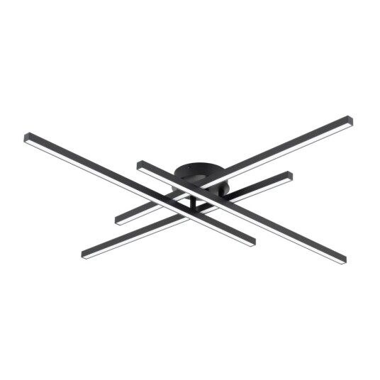 Фото CL203141 Стиг Черный Люстра Потолочная