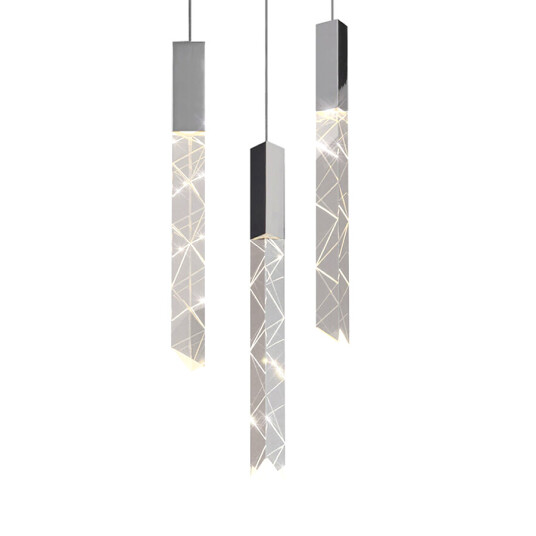 Фото Подвесной светильник Trinity 3 chrome