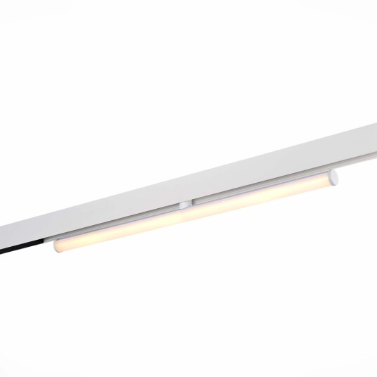 Фото ST803.536.10 Магнитный трековый светильник Белый LED 1*10W 3000K 1 200Lm Ra>90 120° IP20 L604xW28xH8 SKYLINE 48
