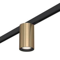 Фото ST671.336.09 Магнитный трековый светильник Латунь LED 1*9W 3000K 500Lm Ra>90 36° IP20 D45xH63 24V SUPER5