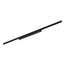 Фото ST666.436.15 Магнитный трековый светильник Черный LED 1*15W 3000K 640Lm Ra>90  IP20 L292xW10xH18 24V SUPER5