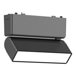 Фото ST676.446.05 Магнитный трековый светильник Черный LED 1*5W 4000K 260Lm Ra>90 >90 IP20 L122xW26xH80 4 SKYFLAT