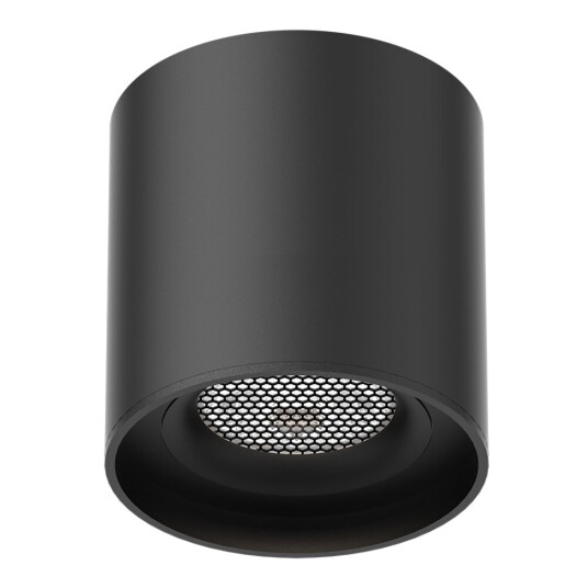 Фото ST678.446.06 Магнитный трековый светильник Черный LED 1*6W 4000K 300Lm Ra>90 >90 IP20 D75xH75 48V SKYFLAT