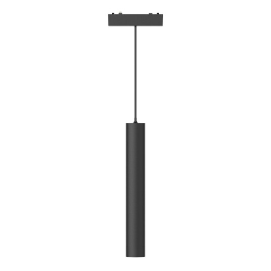 Фото ST680.433.07 Магнитный трековый светильник Черный LED 1*7W 3000K 430Lm Ra>90 36° IP20 D30xH300 48V SKYFLAT