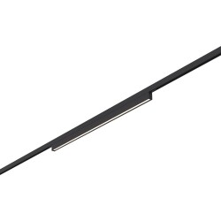 Фото ST665.446.12 Магнитный трековый светильник Черный LED 1*12W 4000K 320Lm Ra>80 100° IP20 L450xW10xH18 SUPER5