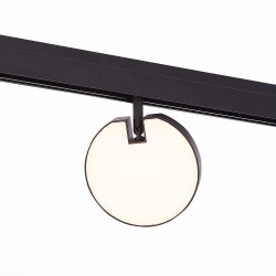 Фото ST359.436.15 Магнитный трековый светильник Черный LED 1*15W 3000K 760Lm Ra>80 120° IP20 L150xW28xH21 SKYLINE 48