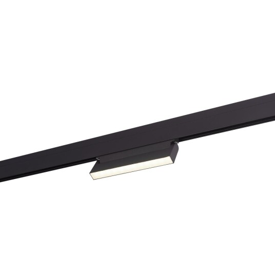 Фото ST363.446.12 Магнитный трековый светильник Черный LED 1*12W 4000K 720Lm Ra>90 120 IP20 L219xW22xH108 SKYLINE 48