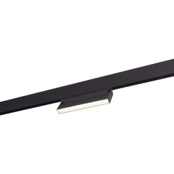 Фото ST363.446.12 Магнитный трековый светильник Черный LED 1*12W 4000K 720Lm Ra>90 120 IP20 L219xW22xH108 SKYLINE 48